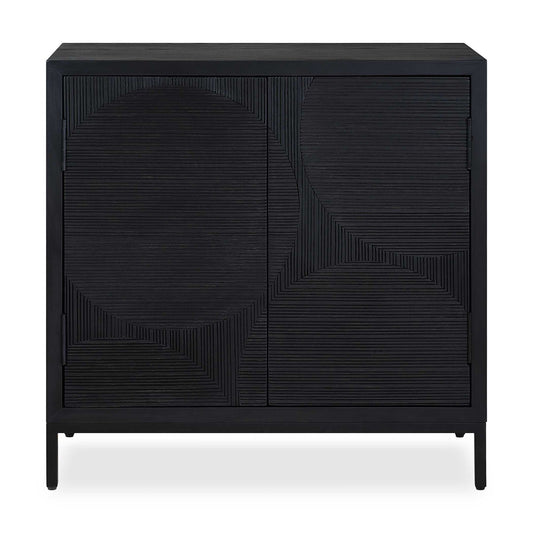 Beswick - 2 Door Cabinet - Black
