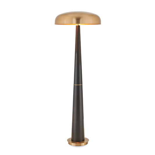 Davis - Floor Lamp - Black,Brass,Gold