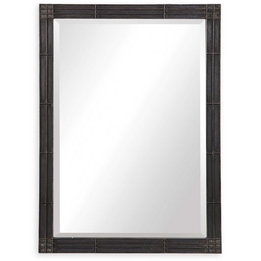 Gower - Vanity Mirror - Aged Black