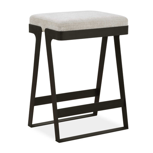 Hover - Iron Counter Stool - Black