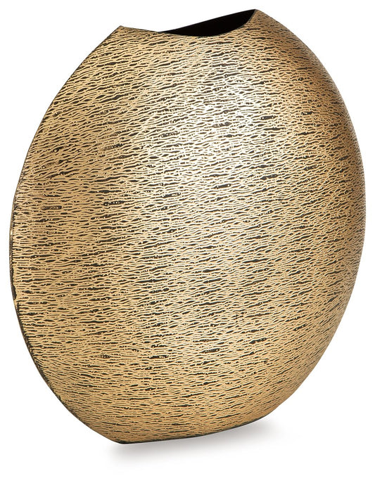 Iansboro - Vase - 11.5" - Antique Gold Finish
