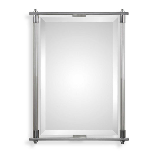 Adara - Vanity Mirror - Pearl Silver