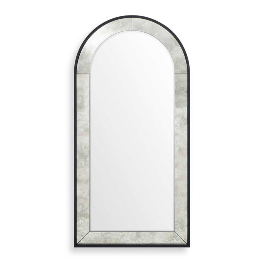 Marlowe - Antique Arch Mirror - Black