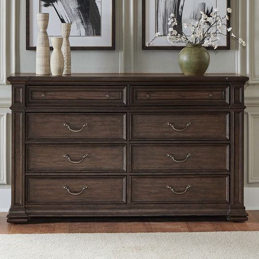 Provence Park - 8 Drawer Dresser - Brown