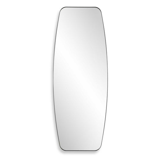 Caspian - Curved Black Dressing Mirror