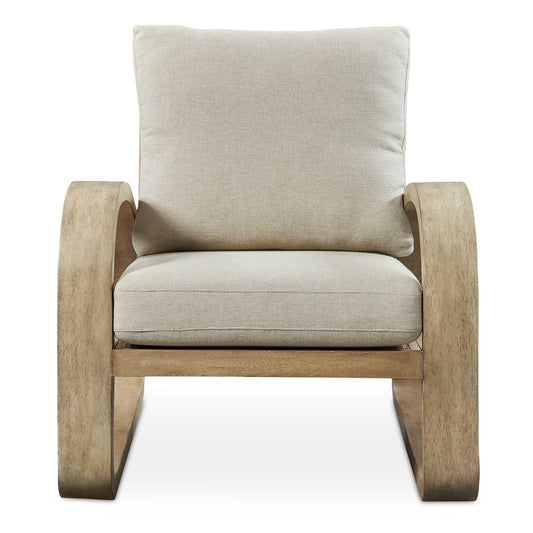 Barbora - Wooden Accent Chair
