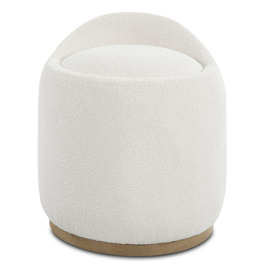 Swirl - Swivel Sheepskin Ottoman
