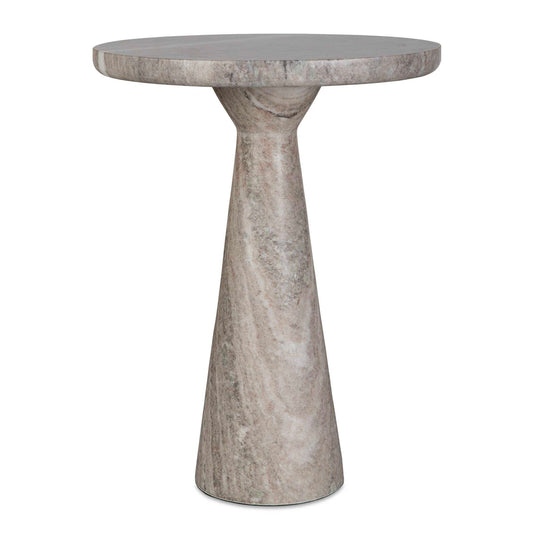 Stour - Marble Accent Table - Gray