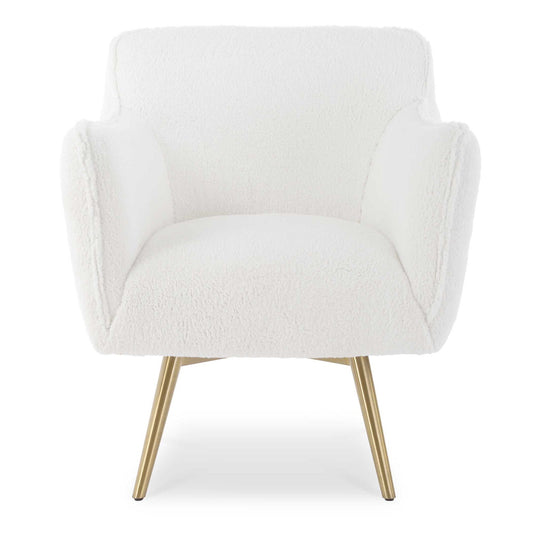 Oasis - White Swivel Chair