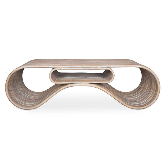 Montrose - Rattan Coffee Table - Light Brown