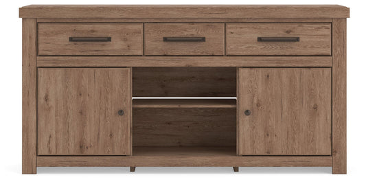 Garistyn - LG TV Stand With Fireplace Option
