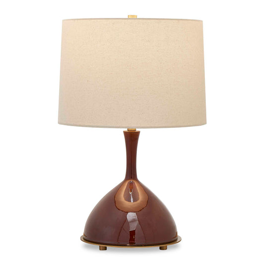 Colette - Table Lamp - Burgundy