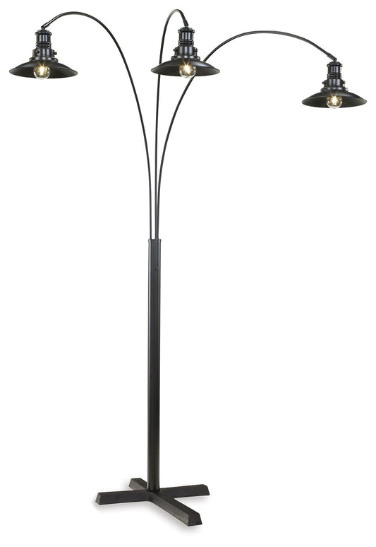 Sheriel - Metal Arc Lamp - Black