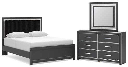 Zuraleus - Upholstered Panel Platform Bedroom Set
