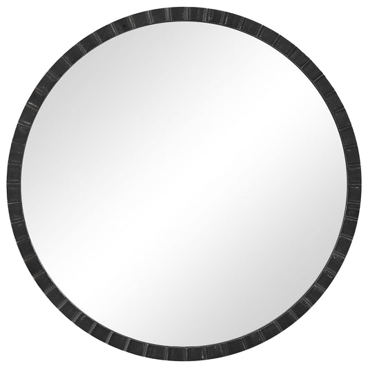 Dandridge - Round Industrial Mirror