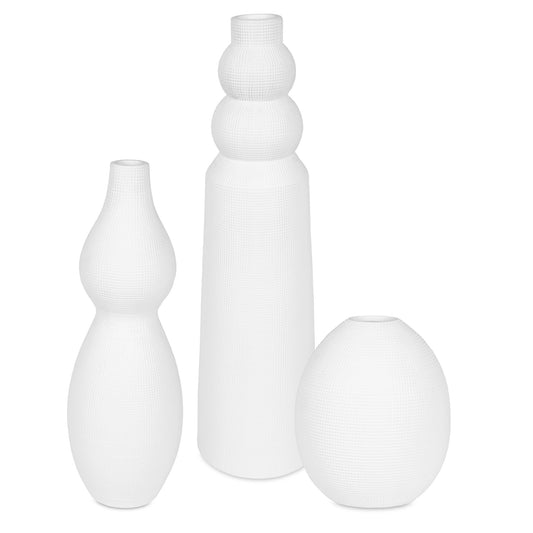 Forma - Ceramic Vases (Set of 3) - White