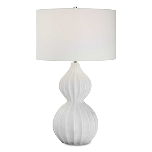 Antoinette - Marble Table Lamp - White