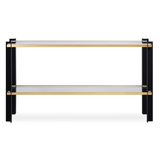 Cunene - Contemporary Console Table - Black