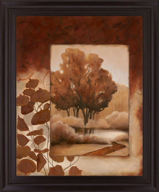 Copper Serenity - 28" x 34" Framed Wall Art