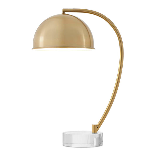 Romani - Brass Desk Lamp - Gold