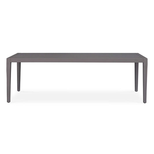 Polanco - Outdoor Aluminum Dining Table - Black