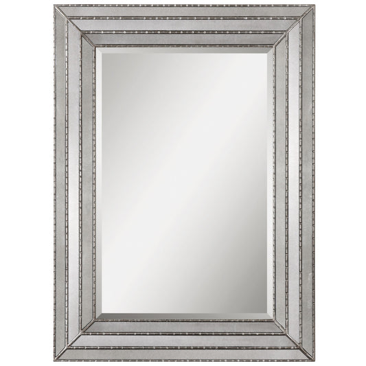 Seymour - Mirror - Antique Silver