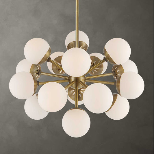Droplet - 16 Light Sputnik Chandelier