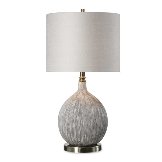 Hedera - Textured Table Lamp - Ivory