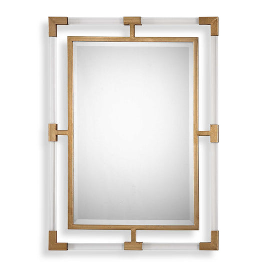 Balkan - Modern Wall Mirror - Gold