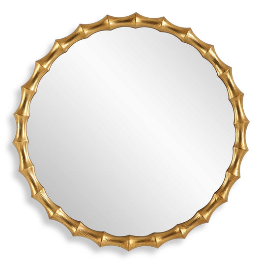 Nacala - Round Mirror - Gold