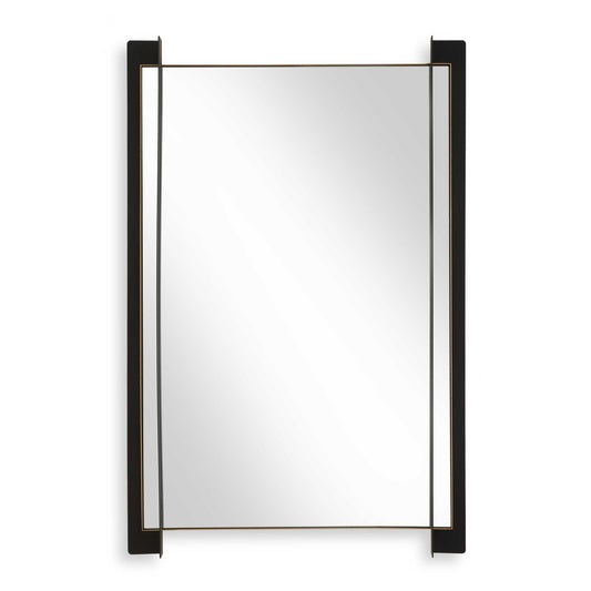 Cunene - Industrial Wall Mirror - Black