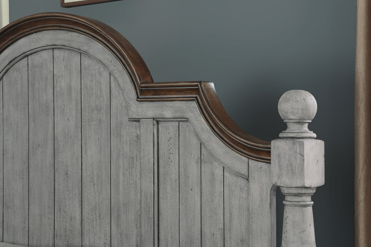 Plymouth - King Poster Headboard - Gray