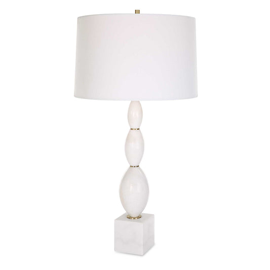Regalia - White Marble Table Lamp