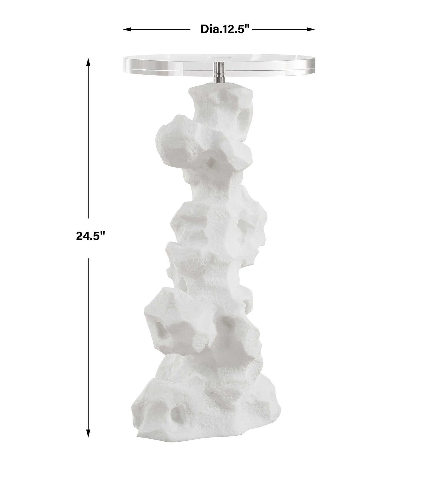 Remnant - White Stone Drink Table