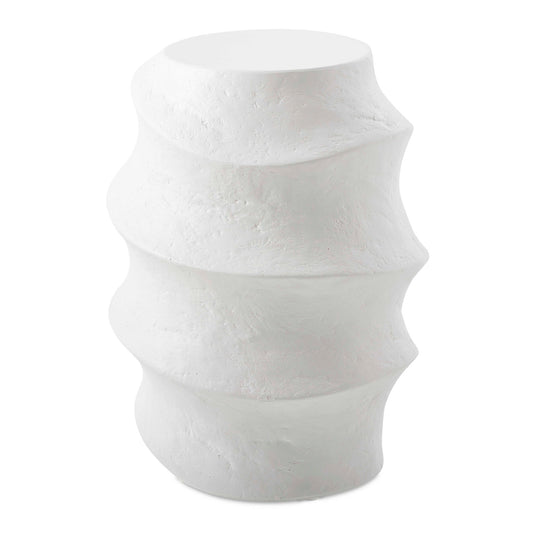 Winded - Outdoor Accent Table - White