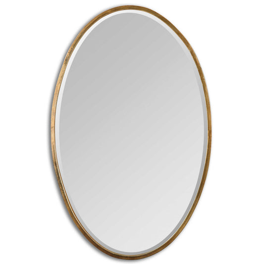 Herleva - Oval Mirror - Gold