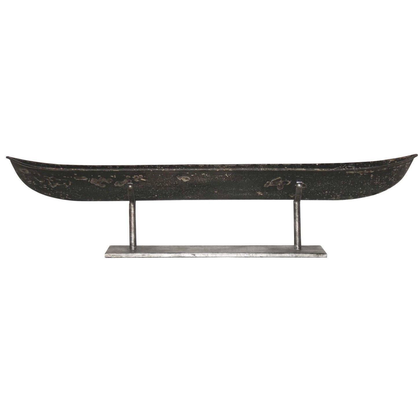 River Boat - Sculpture - Black