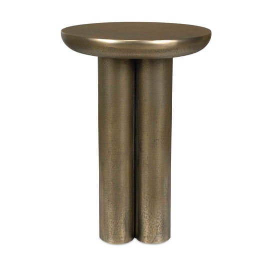 Thorp - Outdoor Accent Table - Brass