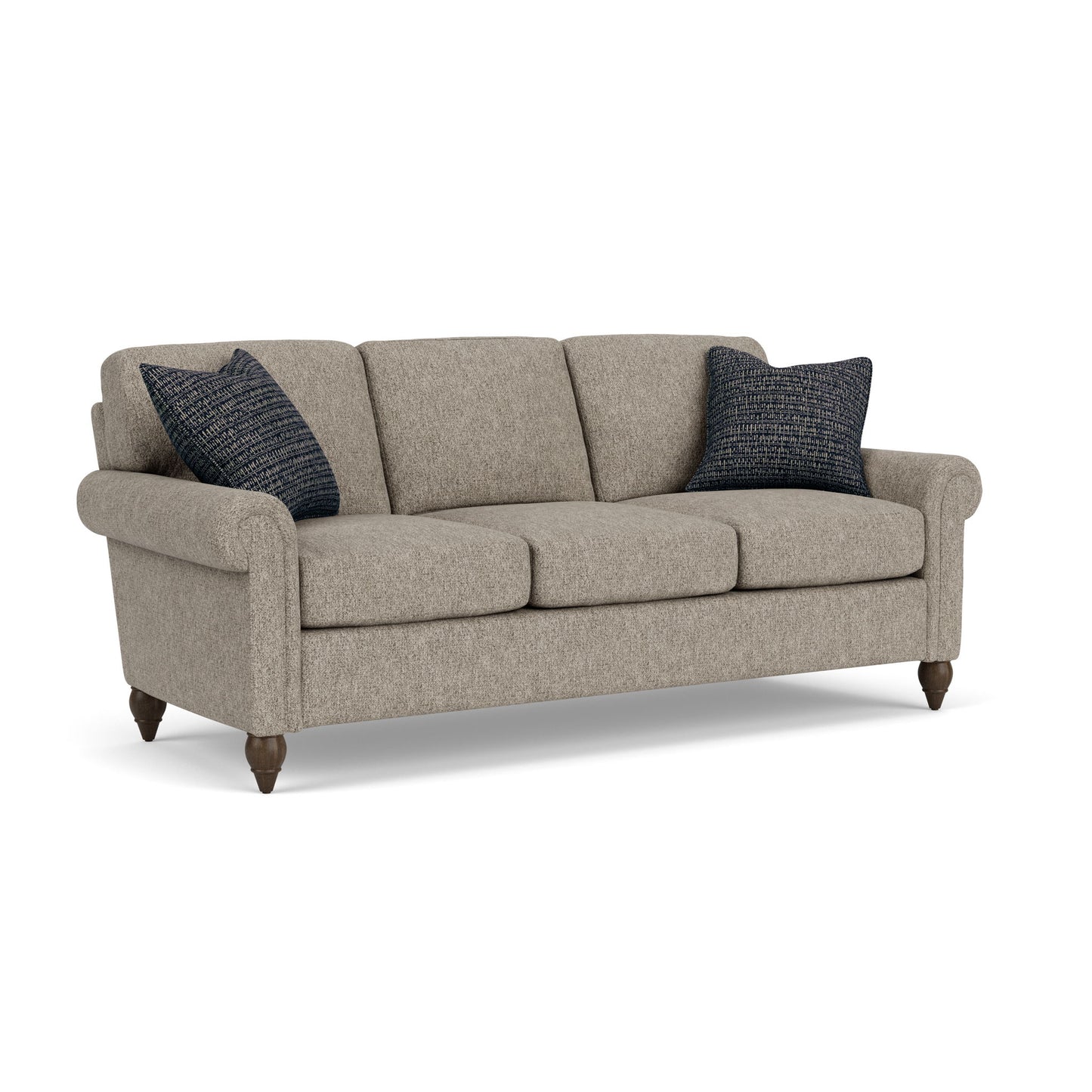 Moxy - Fabric Sofa With Rolled Arms