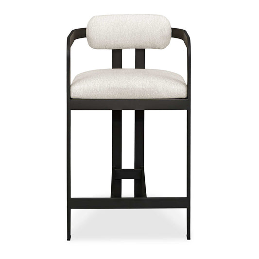 Kalmar - Outdoor Counter Stool - Black / White