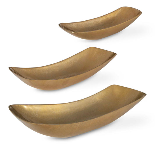 Anas - Bowls (Set of 3) - Antique Brass