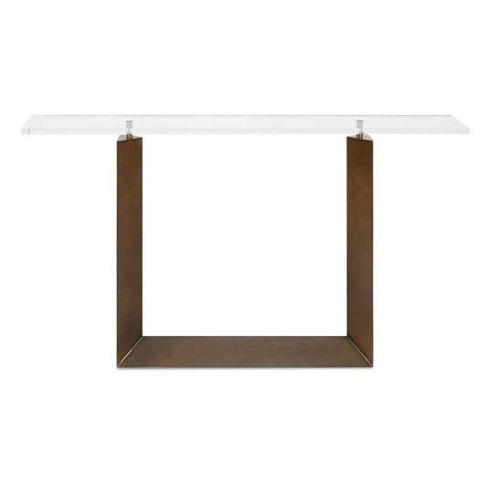 Mcelroy - Modern Console Table - Bronze