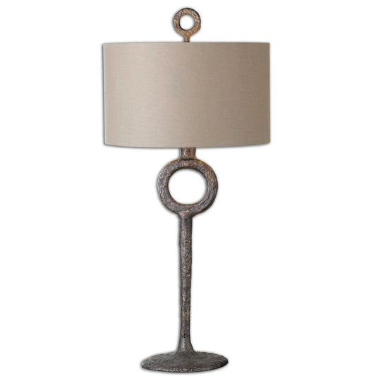 Ferro - Cast Iron Table Lamp - Dark Brown