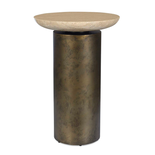 Oslo - Outdoor Accent Table - Brass