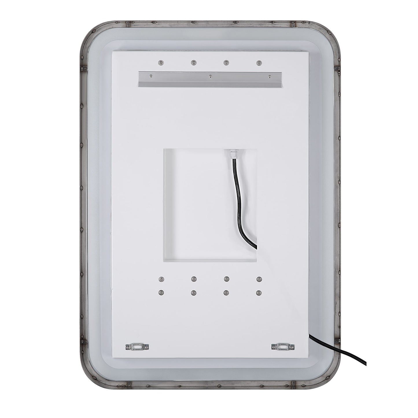 Crofton - Lighted Large Mirror - Black