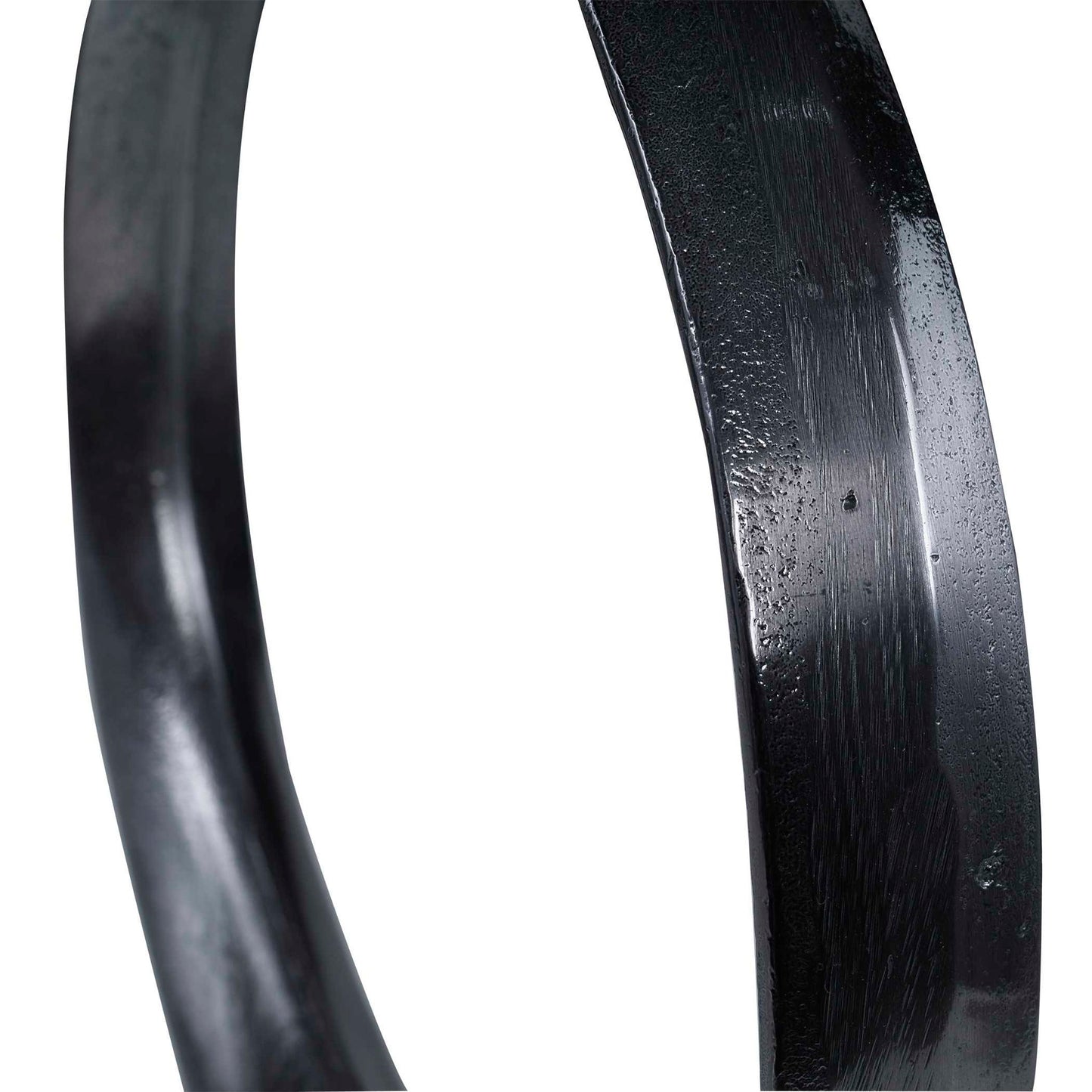 Orbits - Ring Sculptures (Set of 2) - Black