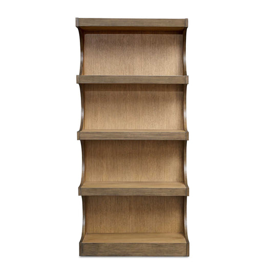 Osrick - Modern Etagere - Woodtone