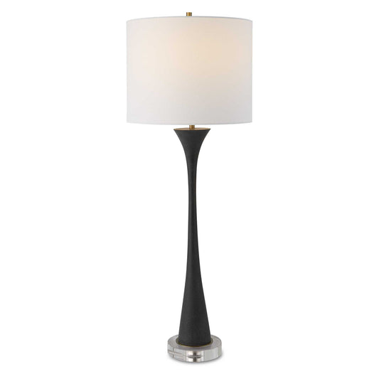 Fountain - Black Stone Buffet Lamp