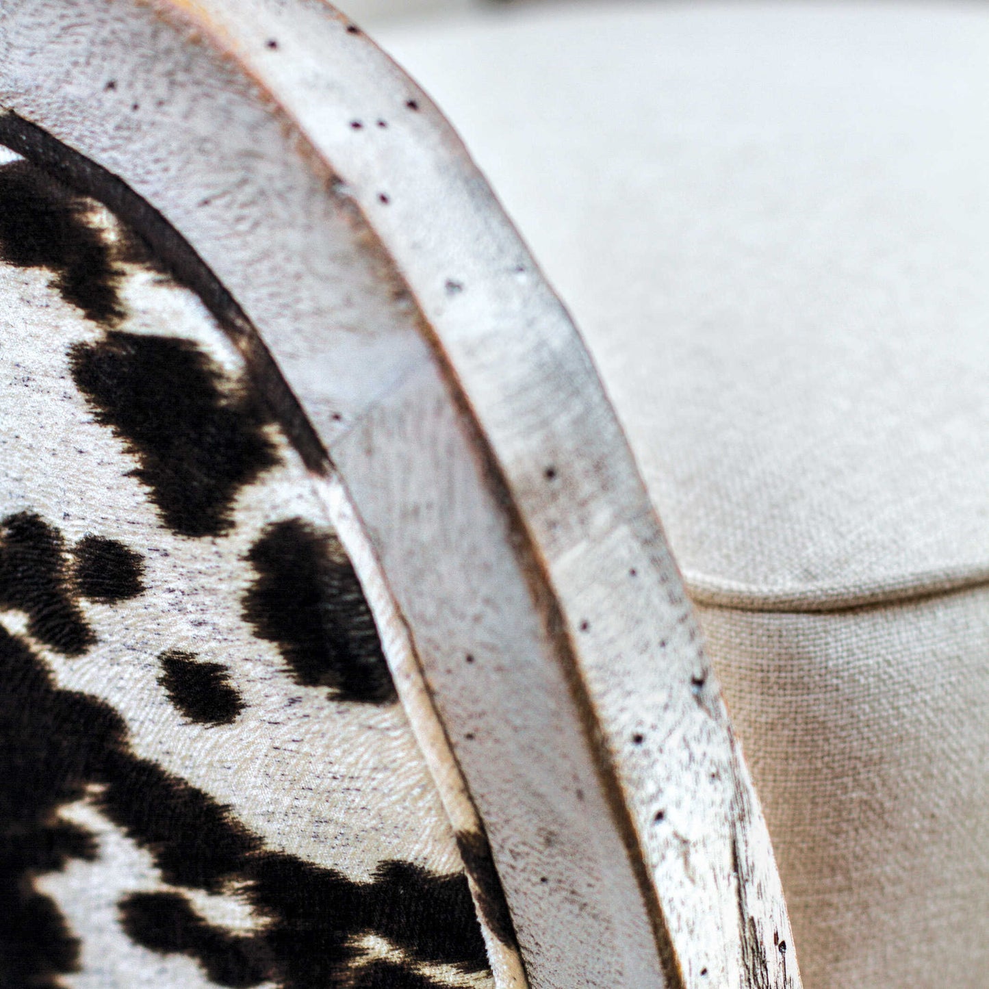 Chalina - High Back Armchair - White