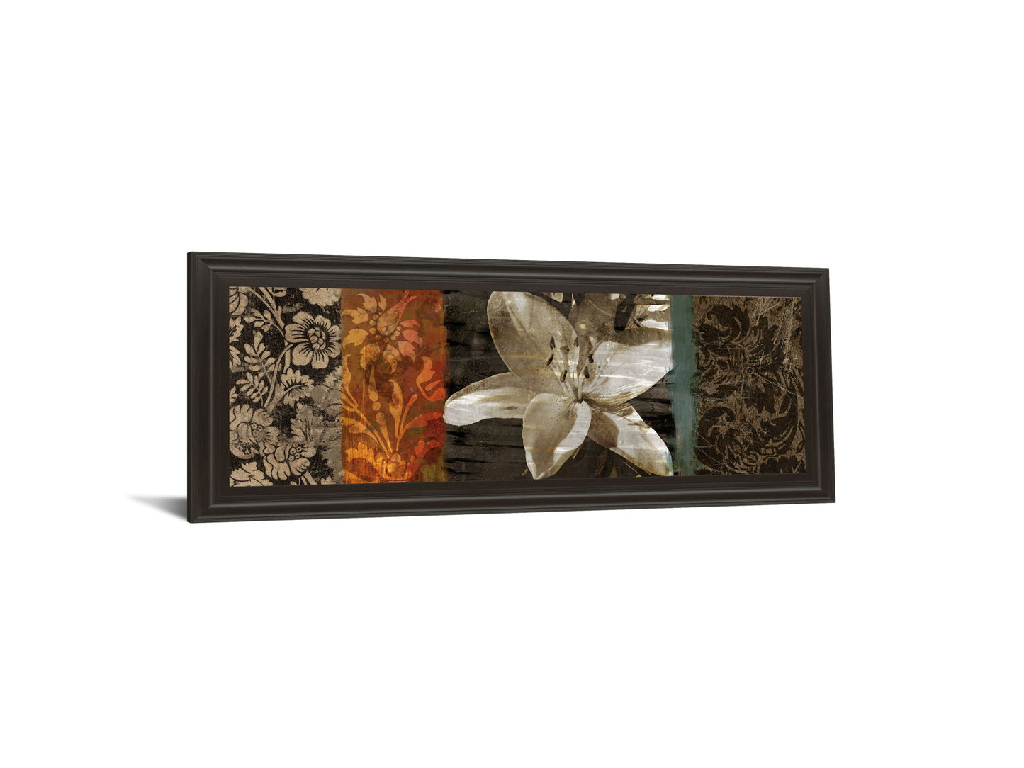 Evanescent I By Keith Mallet - Framed Print Wall Art - Dark Brown